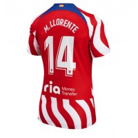 Atletico Madrid Marcos Llorente #14 Fotballklær Hjemmedrakt Dame 2022-23 Kortermet